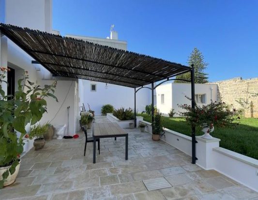Realizzazione Tettoia in ferro a Lecce